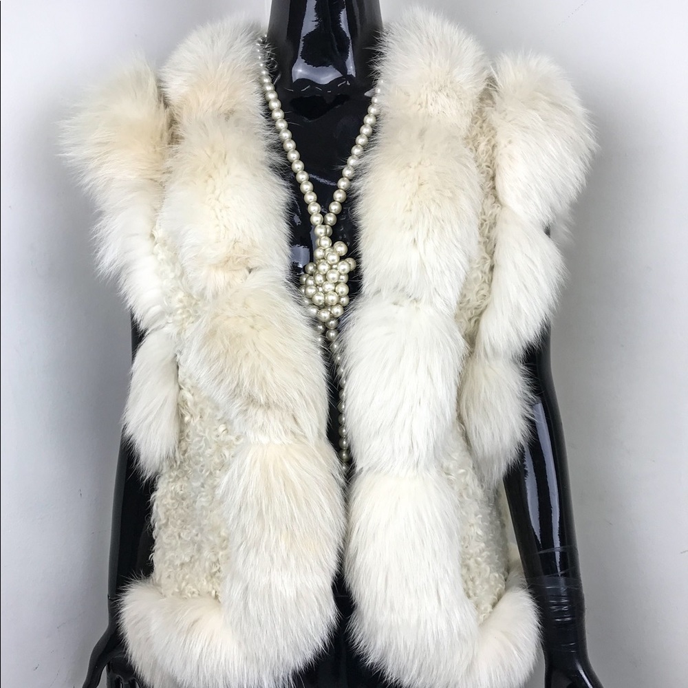 Vintage Revillon Faux Fur Vest